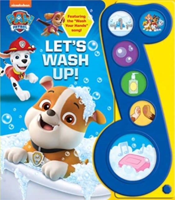 Bilde av Nickelodeon Paw Patrol: Let&#039;s Wash Up! Sound Book Av Pi Kids