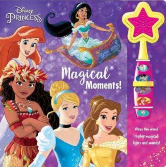 Bilde av Disney Princess Magical Moments Magic Wand Book Op Av P I Kids