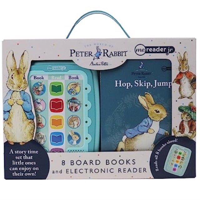 Bilde av The World Of Peter Rabbit: Me Reader Jr 8 Board Books And Electronic Reader Sound Book Set Av Pi Kids