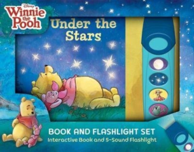Bilde av Disney Winnie The Pooh: Under The Stars Book And 5-sound Flashlight Set Av Pi Kids