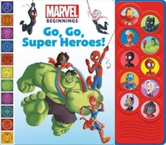 Bilde av Marvel Beginnings Go Go Supernheroes Sound Listen &amp; Learn Av P I Kids
