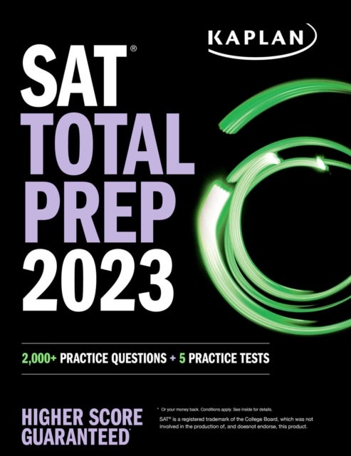 Bilde av Sat Total Prep 2023 With 5 Full Length Practice Tests, 2000+ Practice Questions, And End Of Chapter Av Kaplan Test Prep