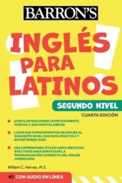 Bilde av Ingles Para Latinos, Level 2 + Online Audio Av William C. Harvey