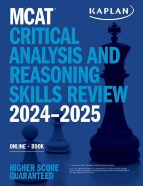 Bilde av Mcat Critical Analysis And Reasoning Skills Review 2024-2025 Av Kaplan Test Prep