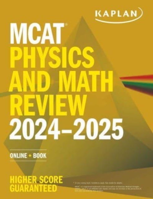 Bilde av Mcat Physics And Math Review 2024-2025 Av Kaplan Test Prep