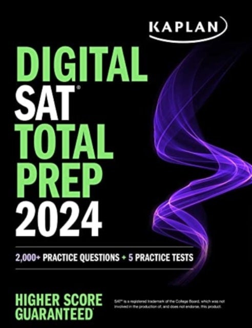 Bilde av Digital Sat Total Prep 2024 With 2 Full Length Practice Tests, 1,000+ Practice Questions, And End Of Av Kaplan Test Prep
