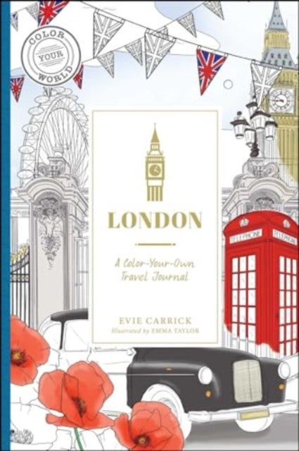 London - A Color-Your-Own Travel Journal