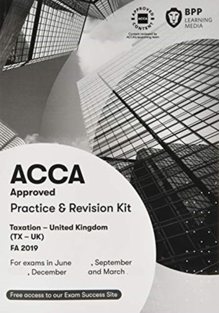 Bilde av Acca Taxation Fa2019 Av Bpp Learning Media