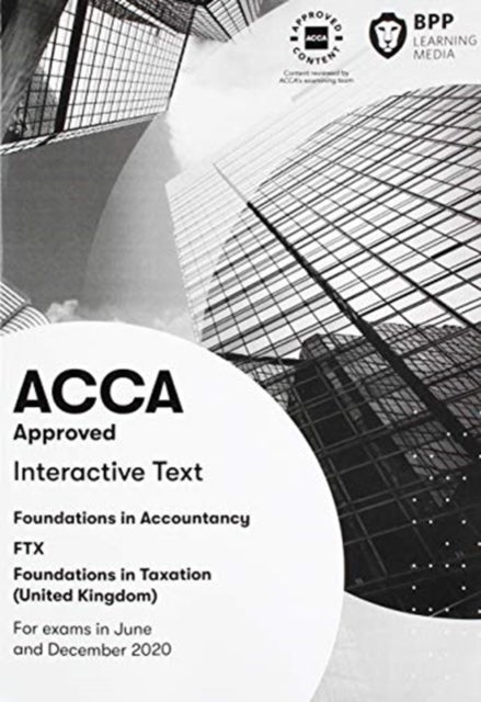 FIA Foundations in Taxation FTX FA2019 - Interactive Text