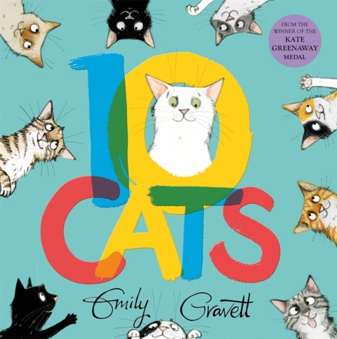 10 Cats - A chaotic colourful counting book