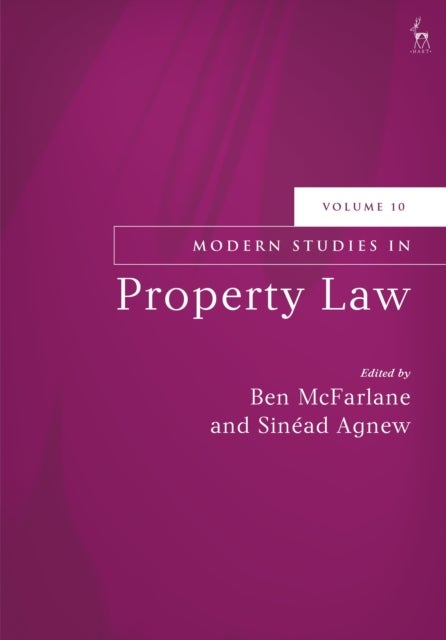 Bilde av Modern Studies In Property Law, Volume 10