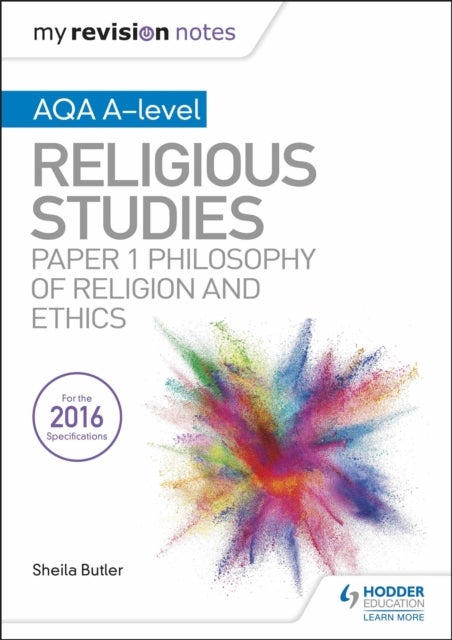 Bilde av My Revision Notes Aqa A-level Religious Studies: Paper 1 Philosophy Of Religion And Ethics Av Kim Hands