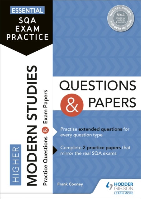 Bilde av Essential Sqa Exam Practice: Higher Modern Studies Questions And Papers Av Frank Cooney