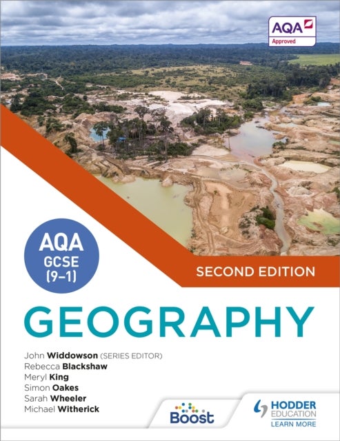 Bilde av Aqa Gcse (9-1) Geography Second Edition Av John Widdowson, Simon Oakes, Michael Witherick, Meryl King, Rebecca Blackshaw, Sarah Wheeler