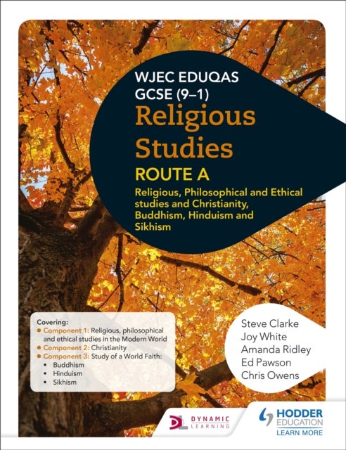 Bilde av Eduqas Gcse (9-1) Religious Studies Route A: Religious, Philosophical And Ethical Studies And Christ Av Steve Clarke, Joy White, Amanda Ridley, Ed Paw