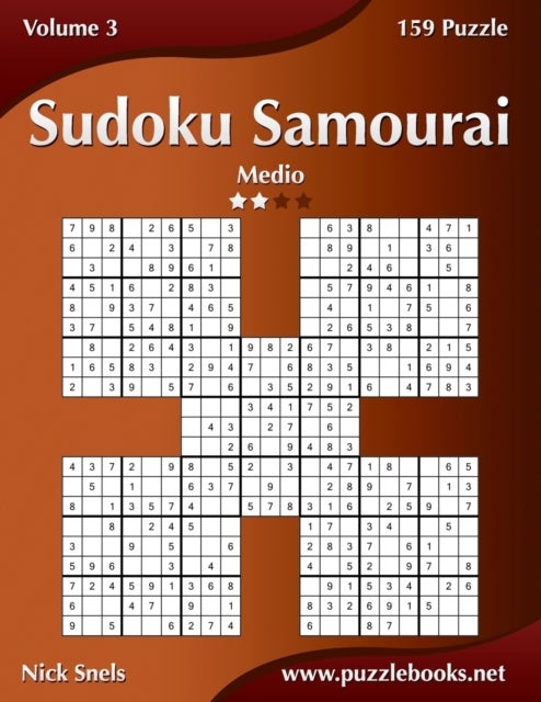 Bilde av Sudoku Samurai - Medio - Volume 3 - 159 Puzzle Av Nick Snels