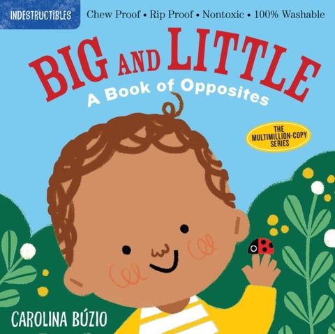 Indestructibles: Big and Little: A Book of Opposites - Chew Proof * Rip Proof * Nontoxic * 100% Washable (Book for Babies, Newborn Books, Safe to Chew)