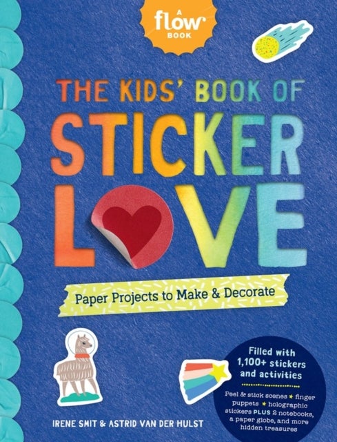 Bilde av The Kids&#039; Book Of Sticker Love Av Astrid Van Der Hulst, Editors Of Flow Magazine, Irene Smit