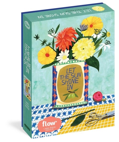 Let the Sun Shine In 1,000-Piece Puzzle - (Flow) for Adults Families Picture Quote Mindfulness Game Gift Jigsaw 26 3/8" x 18 7/8"