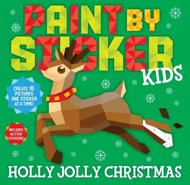 Bilde av Paint By Sticker Kids: Holly Jolly Christmas Av Workman Publishing