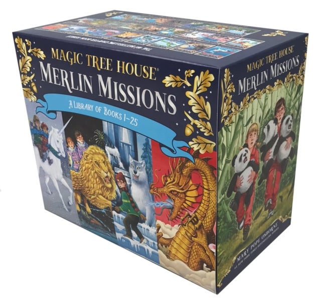 Bilde av Magic Tree House Merlin Missions Books 1-25 Boxed Set Av Mary Pope Osborne