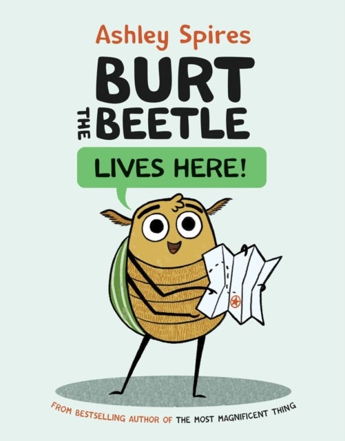 Bilde av Burt The Beetle Lives Here! Av Ashley Spires