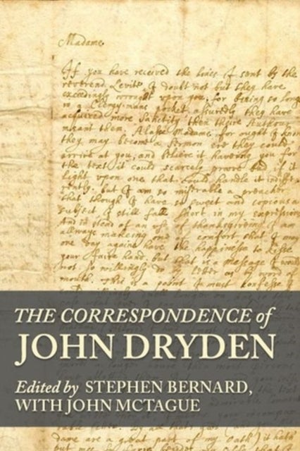 Bilde av The Correspondence Of John Dryden