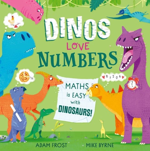 Dinos Love Numbers - Maths is easy with dinosaurs!