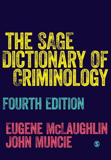 Bilde av The Sage Dictionary Of Criminology