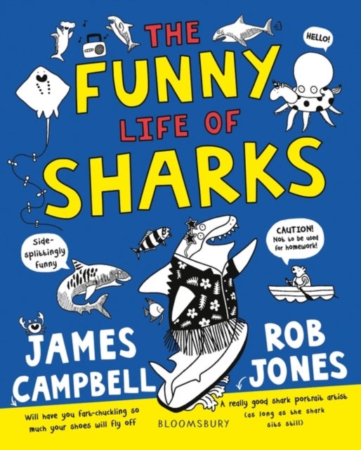 Bilde av The Funny Life Of Sharks Av James Campbell