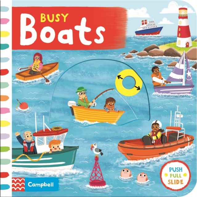 Bilde av Busy Boats Av Campbell Books
