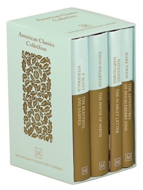Bilde av American Classics Collection Av Nathaniel Hawthorne, F. Scott Fitzgerald, Mark Twain, Edith Wharton