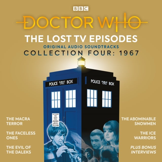 Bilde av Doctor Who: The Lost Tv Episodes Collection Four Av Ian Stuart Black, David Ellis, Malcolm Hulke, David Whitaker, Mervyn Haisman &amp; Henry Lincoln,