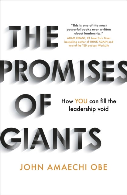 The Promises of Giants - How YOU can fill the leadership void --THE SUNDAY TIMES HARDBACK NON-FICTION & BUSINESS BESTSELLER--