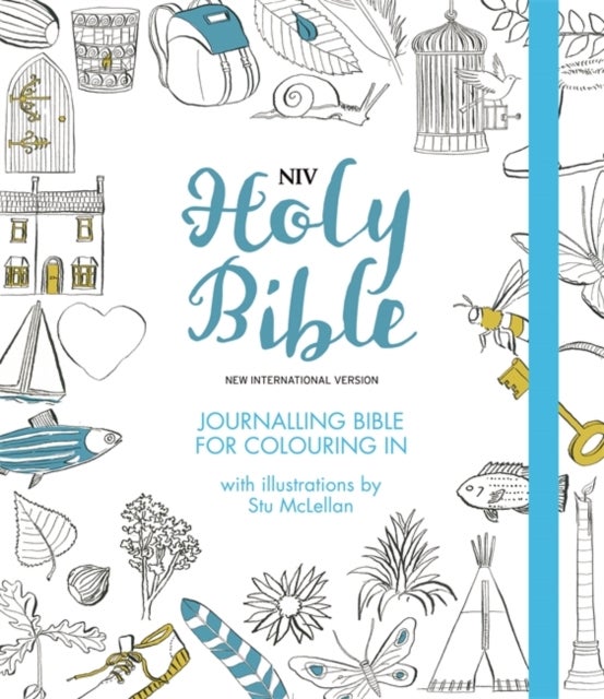 Bilde av Niv Journalling Bible For Colouring In Av New International Version