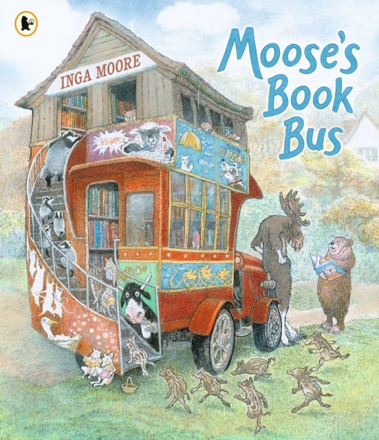 Bilde av Moose&#039;s Book Bus Av Inga Moore