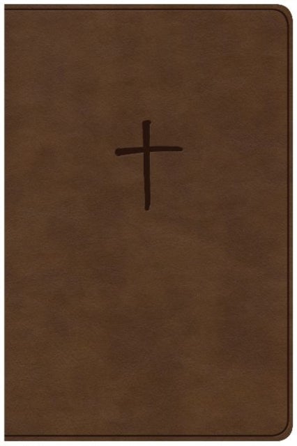 CSB Compact Bible, Brown LeatherTouch, Value Edition