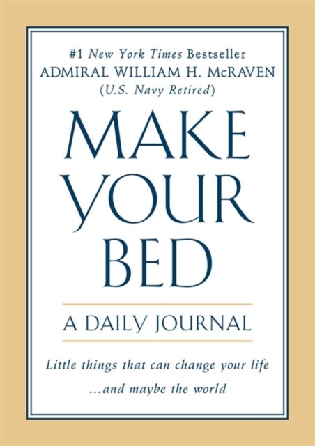 Bilde av Make Your Bed: A Daily Journal Av William H. Mcraven