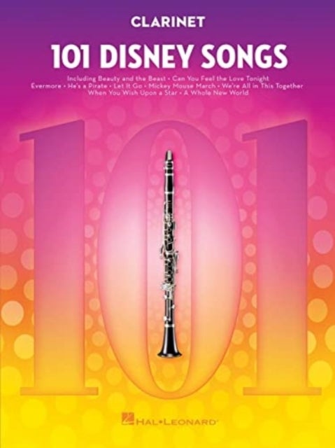 101 Disney Songs - For Clarinet