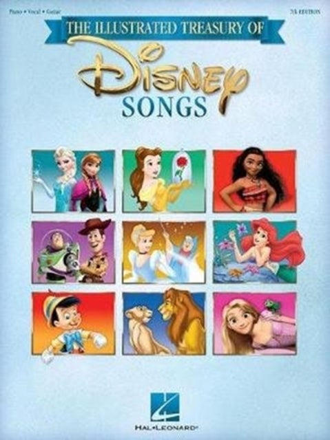 Bilde av Disney Songs Illustrated Treasury Av Hal Leonard