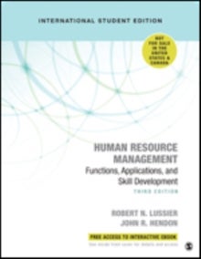 Bilde av Human Resource Management - International Student Edition Av Robert N. Hendon John R. Lussier
