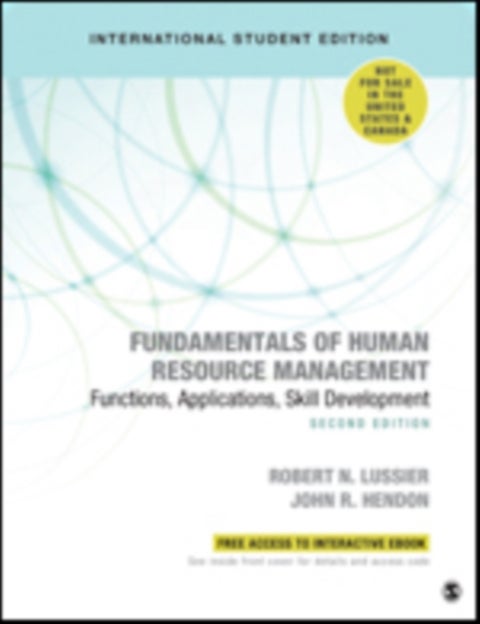 Fundamentals of Human Resource Management - International Student Edition - Functions, Applications, Skill Development