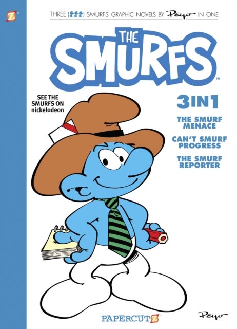 Smurfs 3-in-1 Vol. 8 - Collecting 'The Smurf Menace,' 'Can't Smurf Progress,' and 'The Smurf Reporter'