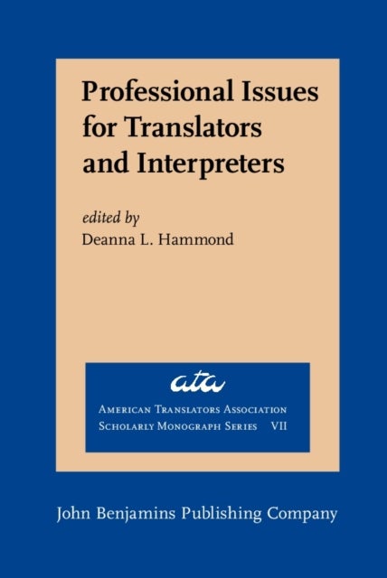 Bilde av Professional Issues For Translators And Interpreters