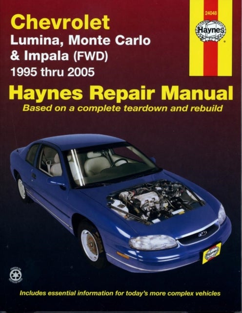 Bilde av Chevrolet Lumina, Monte Carlo &amp; Impala (fwd) (95 - 05) Av Haynes Publishing