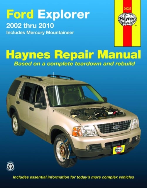 Bilde av Ford Explorer &amp; Mercury Mountaineer (2002-2010) Haynes Repair Manual (usa) Av Haynes Publishing