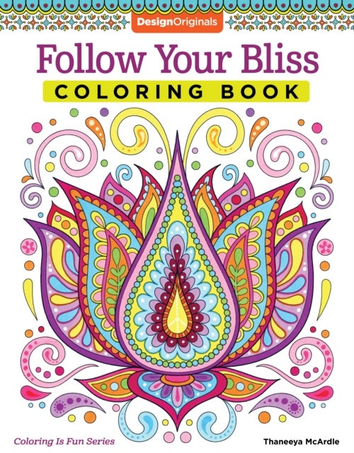 Bilde av Follow Your Bliss Coloring Book Av Thaneeya Mcardle