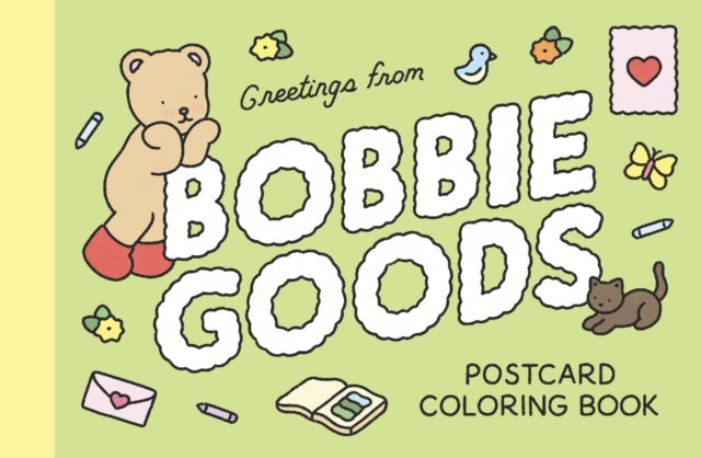 Bobbie Goods Postcard Coloring Book - 20 Postcards