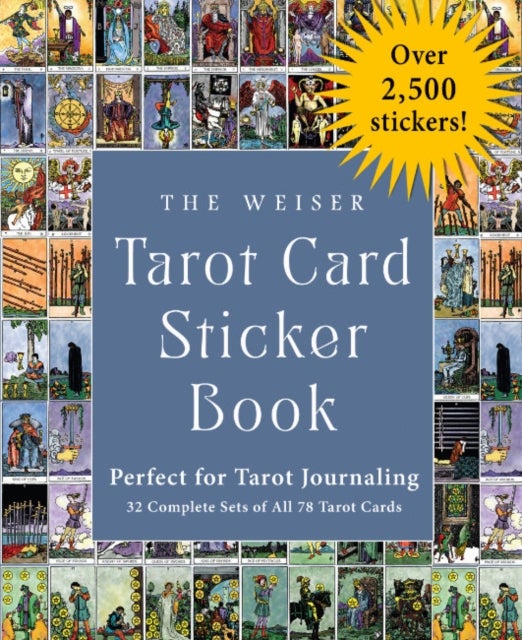 Bilde av The Weiser Tarot Card Sticker Book Av A. E. (a. E. Waite) Waite