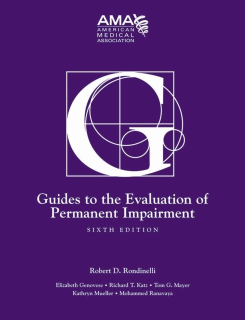 Bilde av Guides To The Evaluation Of Permanent Impairment Av American Medical Association